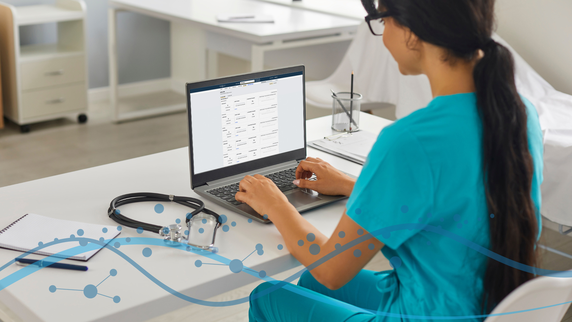 Website Image - Continual Learning Page - Animated Stats Module - BoardVitals CME Mockup