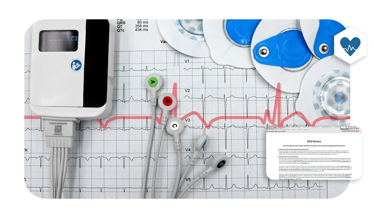 Website Images - EKGaction Page - Tab Content Module - EKG Review
