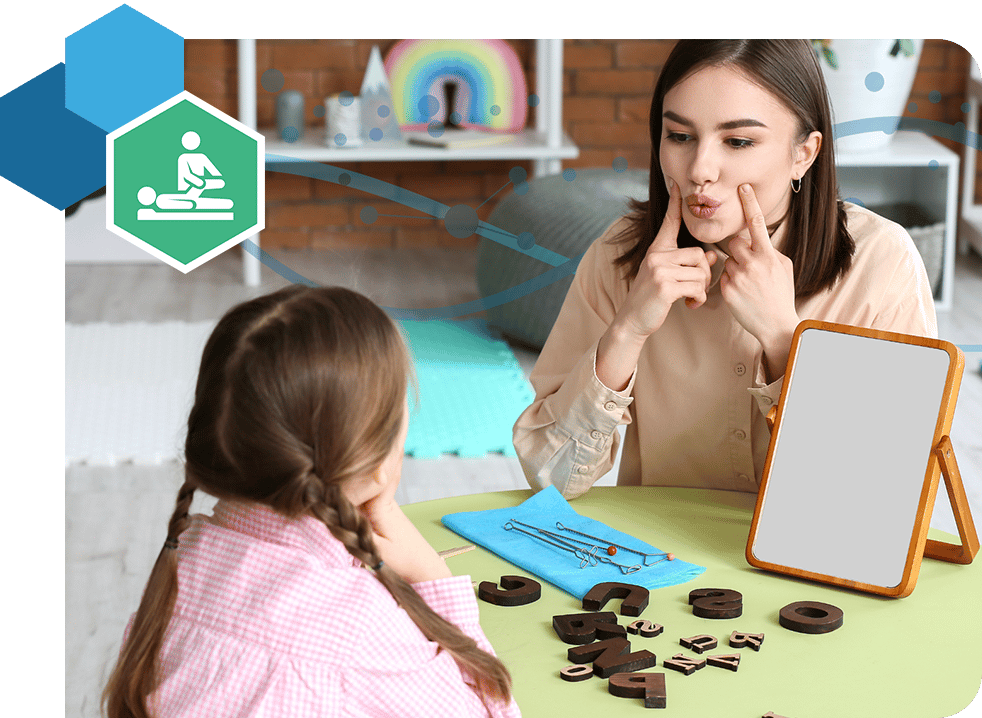 Website Image - Allied Health Page - Speech Language Pathology - With Wavy Lines