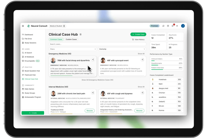 Website Image - Neural Consult Medical Landing Page - Hero Section - Product Image - Clinical Cases - Large